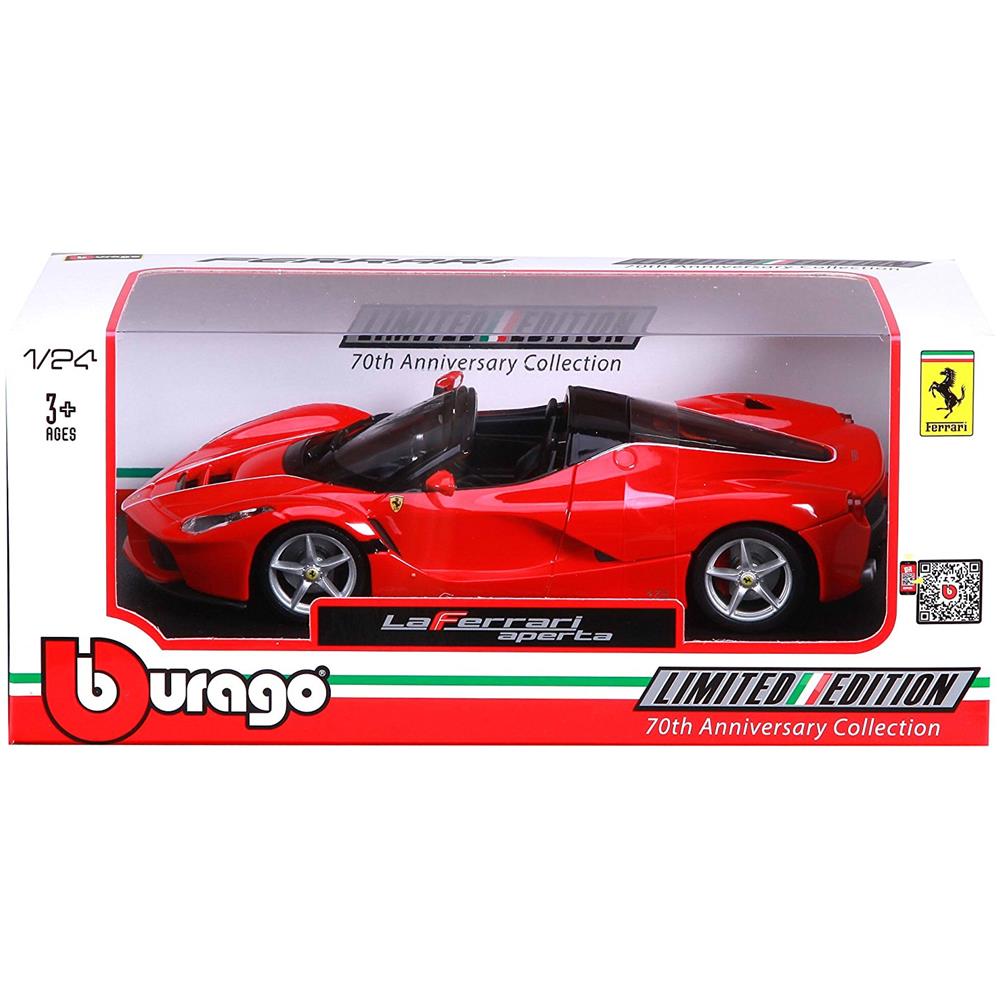Ferrari Aperta R&P 1:24 In Metallo Burago 18-26022