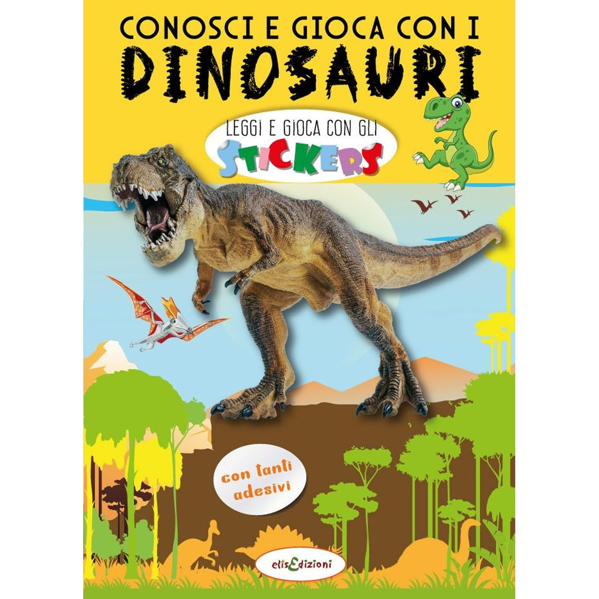 4 Assorted Coloring Books, Kids' World, 23x33 cm, ElisEdizioni 016464