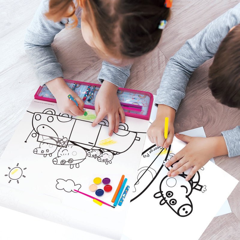 AS Company Colori Set 5 in 1 Giga Block Peppa Pig 1023 - 62751 - 5203068627515 - DarSaGiocattoli