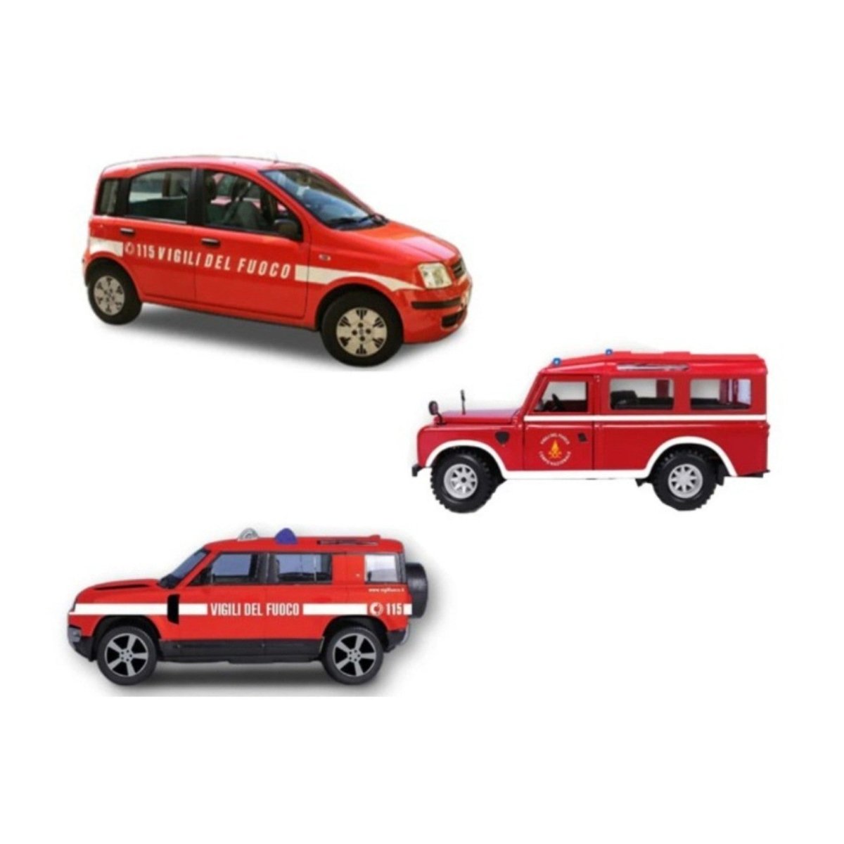 Auto Vigili Del Fuoco 1:24 Assortite Burago 18-01772 - 4893993017676 - DarSaGiocattoli