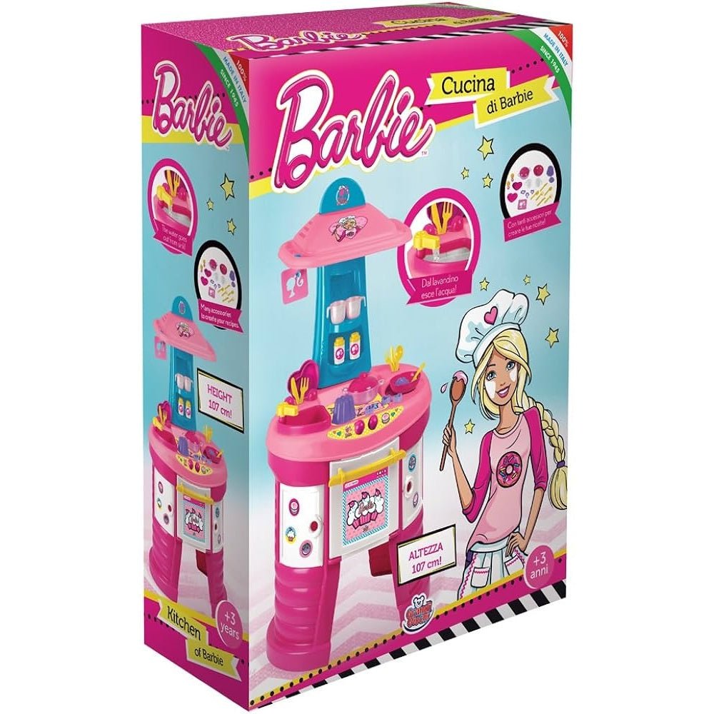 Barbie Cucina 107 cm Con Bambola Grandi Giochi 00513 - 8005124005131 - DarSaGiocattoli