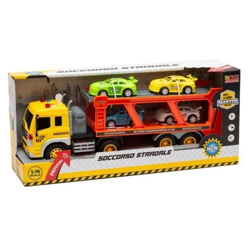 Camion Bisarca Automezzo Con Veicoli ODG Master Truck Luci e Suoni ODG1048 - 0806891571205 - DarSaGiocattoli