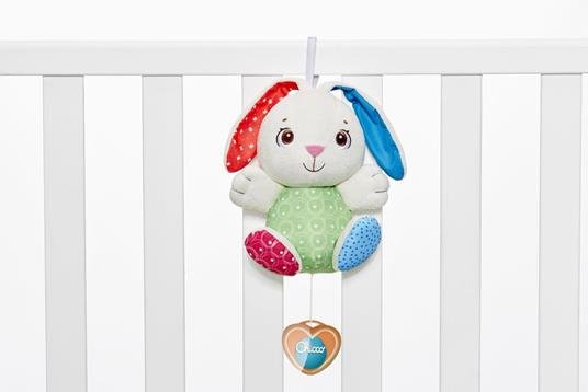 Chicco Fluffy First Love Carillon Coniglietto Peluches 07930 - 8058664067145 - DarSaGiocattoli