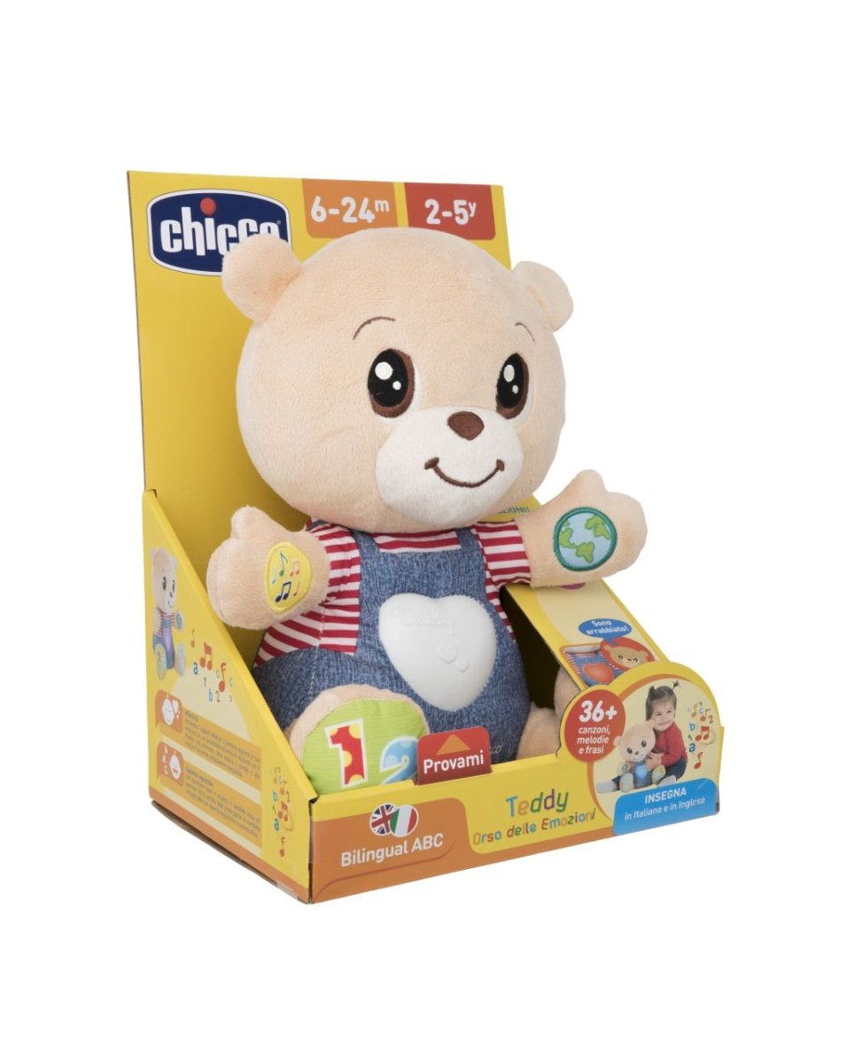 Chicco Teddy Orso delle Emozioni Peluche Evolutivo 07947 - 8058664067374 - DarSaGiocattoli