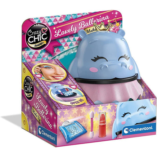Clementoni Crazy Chic Lovely Ballerina Make Up Cofanetto Cosmetici Trousse Trucchi 18688 - 8005125186884 - DarSaGiocattoli