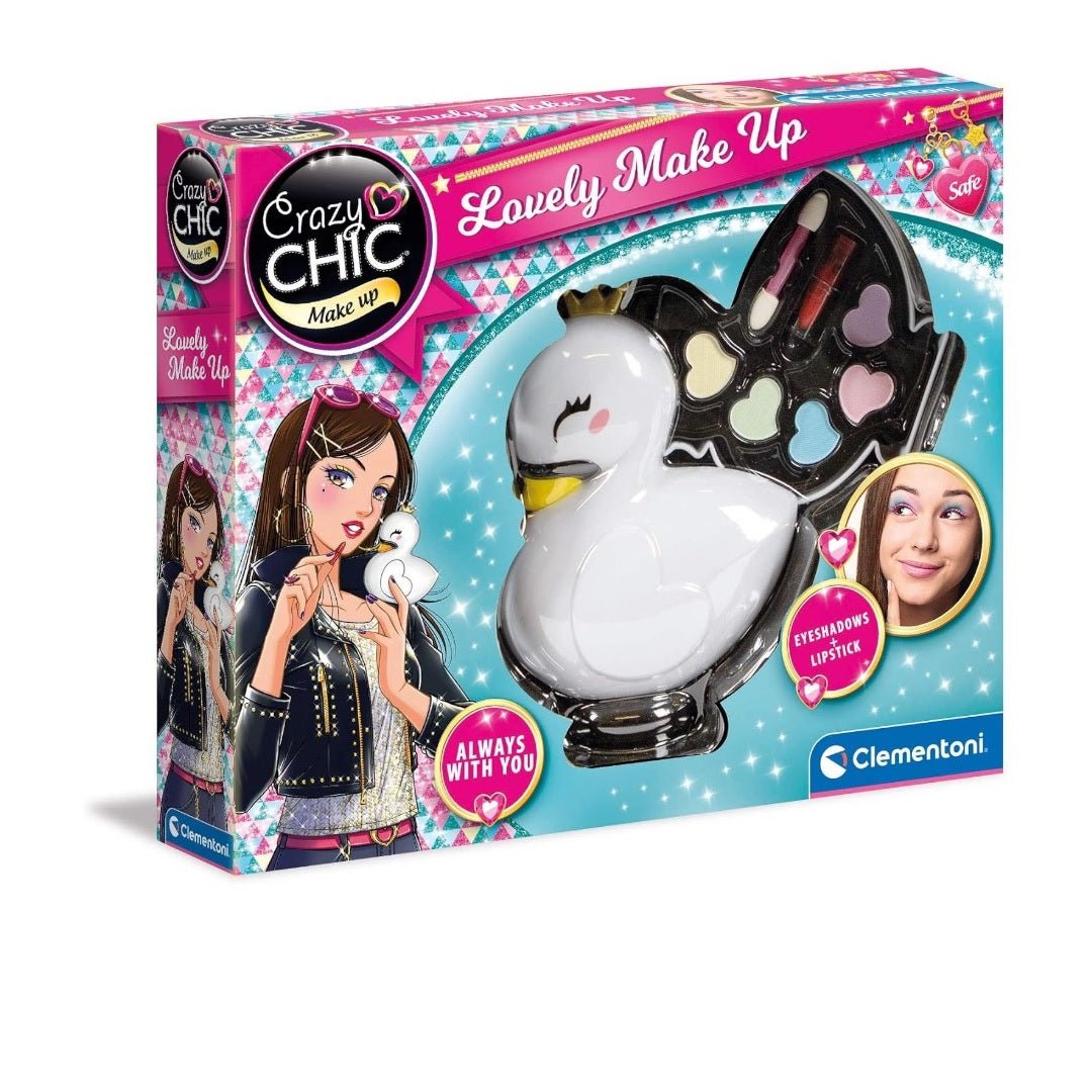 Clementoni Crazy Chic Lovely Cigno Trousse18632 - 8005125186327 - DarSaGiocattoli