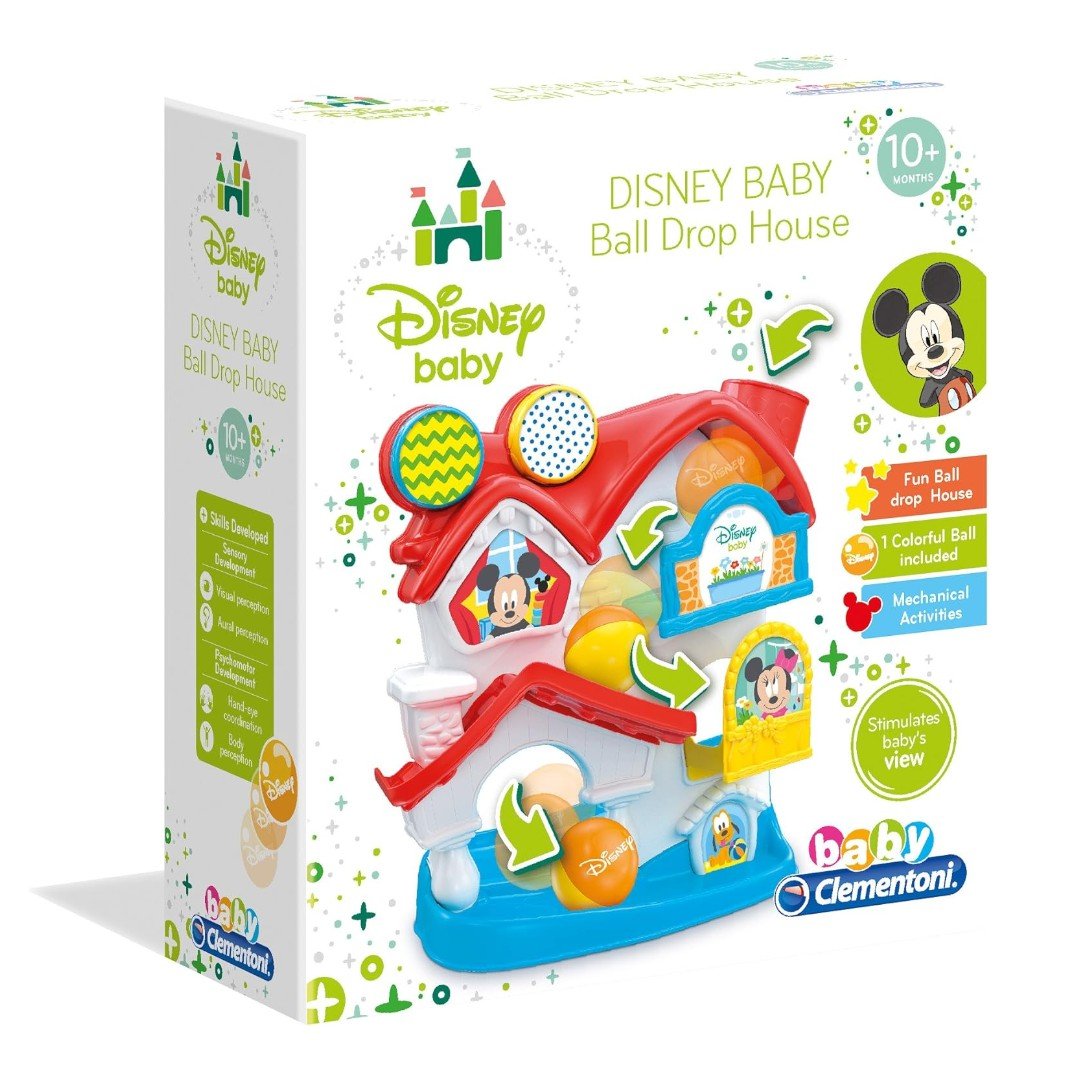 Clementoni Friends Baby Mickey Casetta attività 17204 - 8058664067374 - DarSaGiocattoli