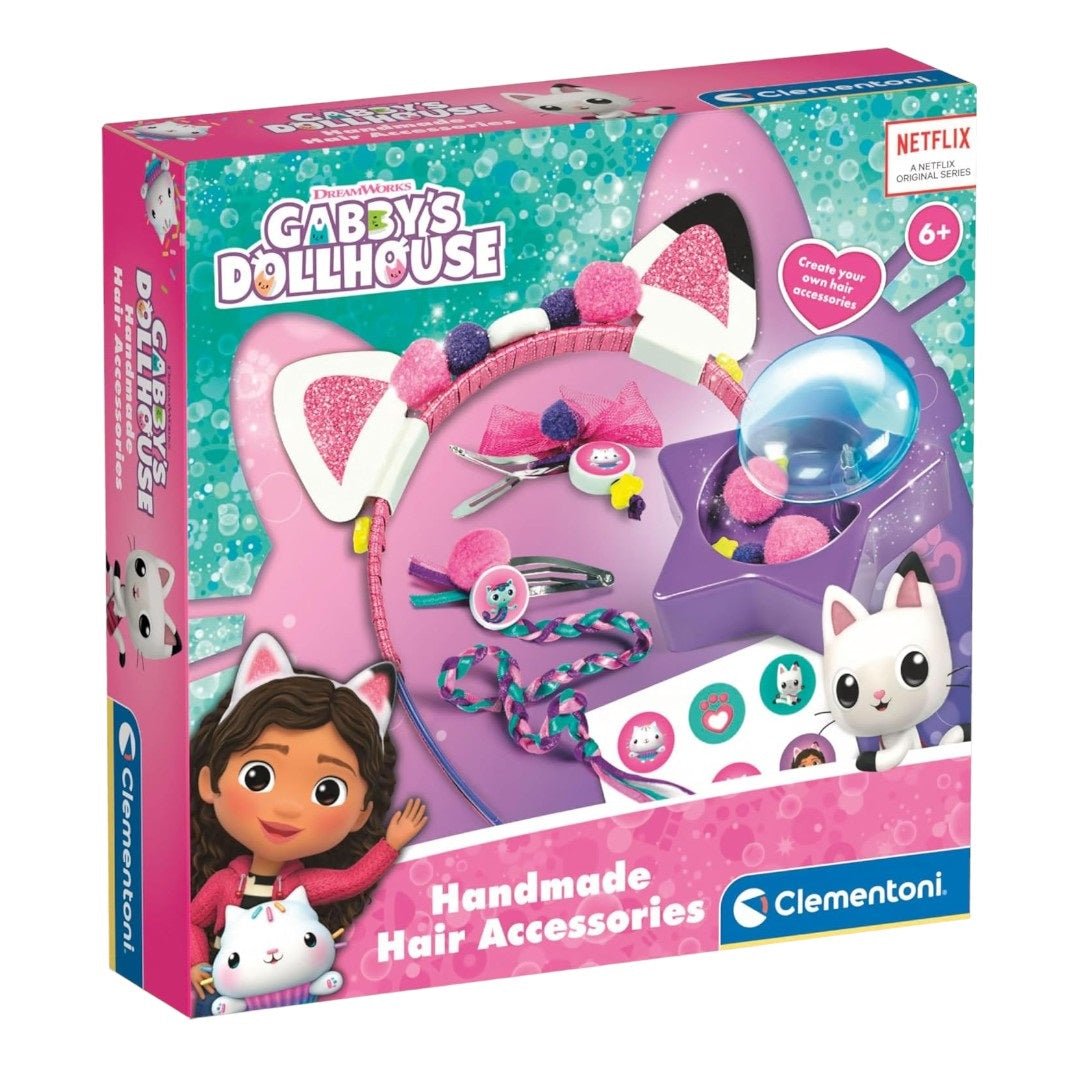 Clementoni Gabby'S Dollhouse Hair Accessories - Set per Creare Decorazioni 18800 - 8005125188000 - DarSaGiocattoli