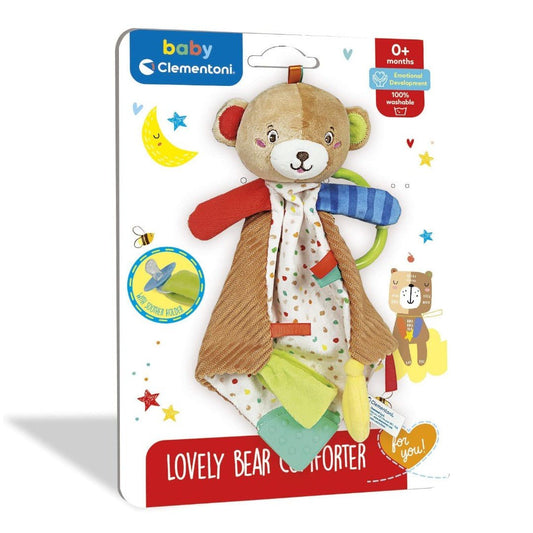 Clementoni Lovely Bear Comforter Peluche Doudou 17786 - 8005125177868 - DarSaGiocattoli