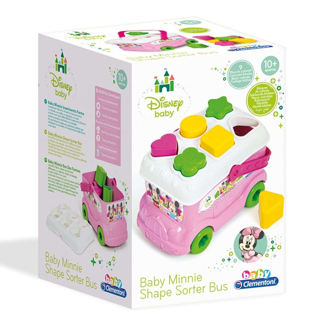 Clementoni - Minnie Bus Inserimento - DarSaGiocattoli