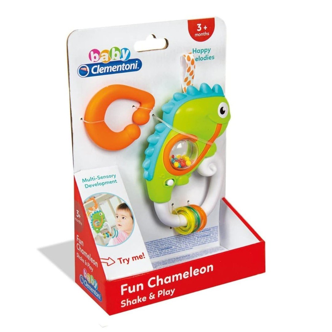 Clementoni Sonaglino Camaleonte Interattivo 17332 - 8005125173327 - DarSaGiocattoli