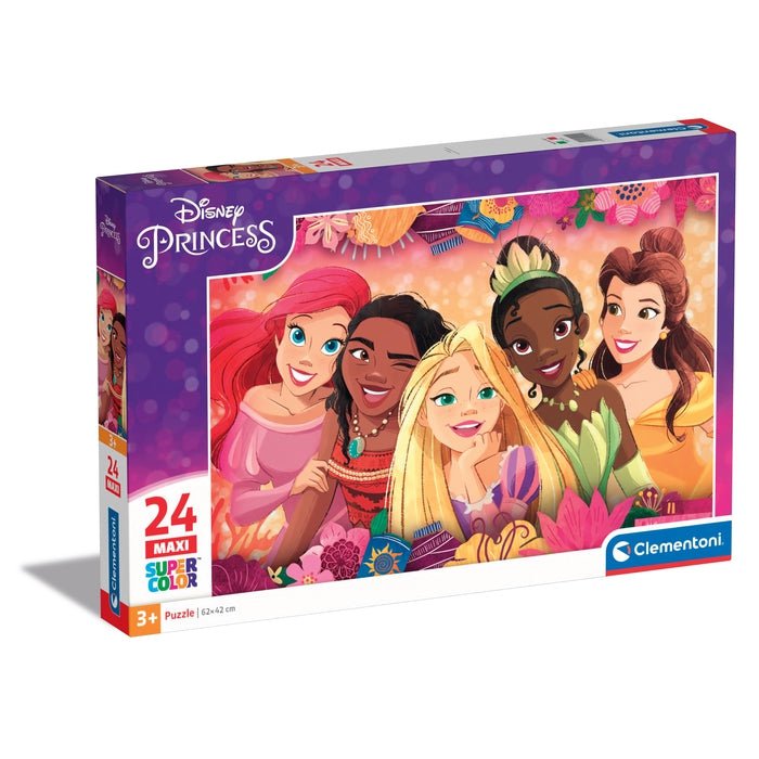 Clementoni Supercolor Puzzle Disney Princess 24 Pezzi 24241 - 8005125242412 - DarSaGiocattoli