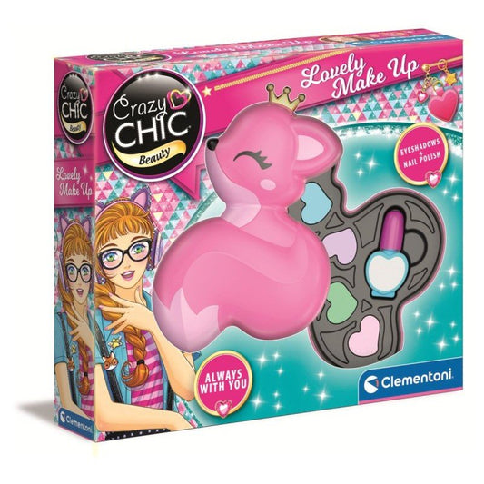 Clementoni Trousse Trucchi Bambina Crazy Chic Lovely Make Up: Fox 18795 - 8005125187959 - DarSaGiocattoli