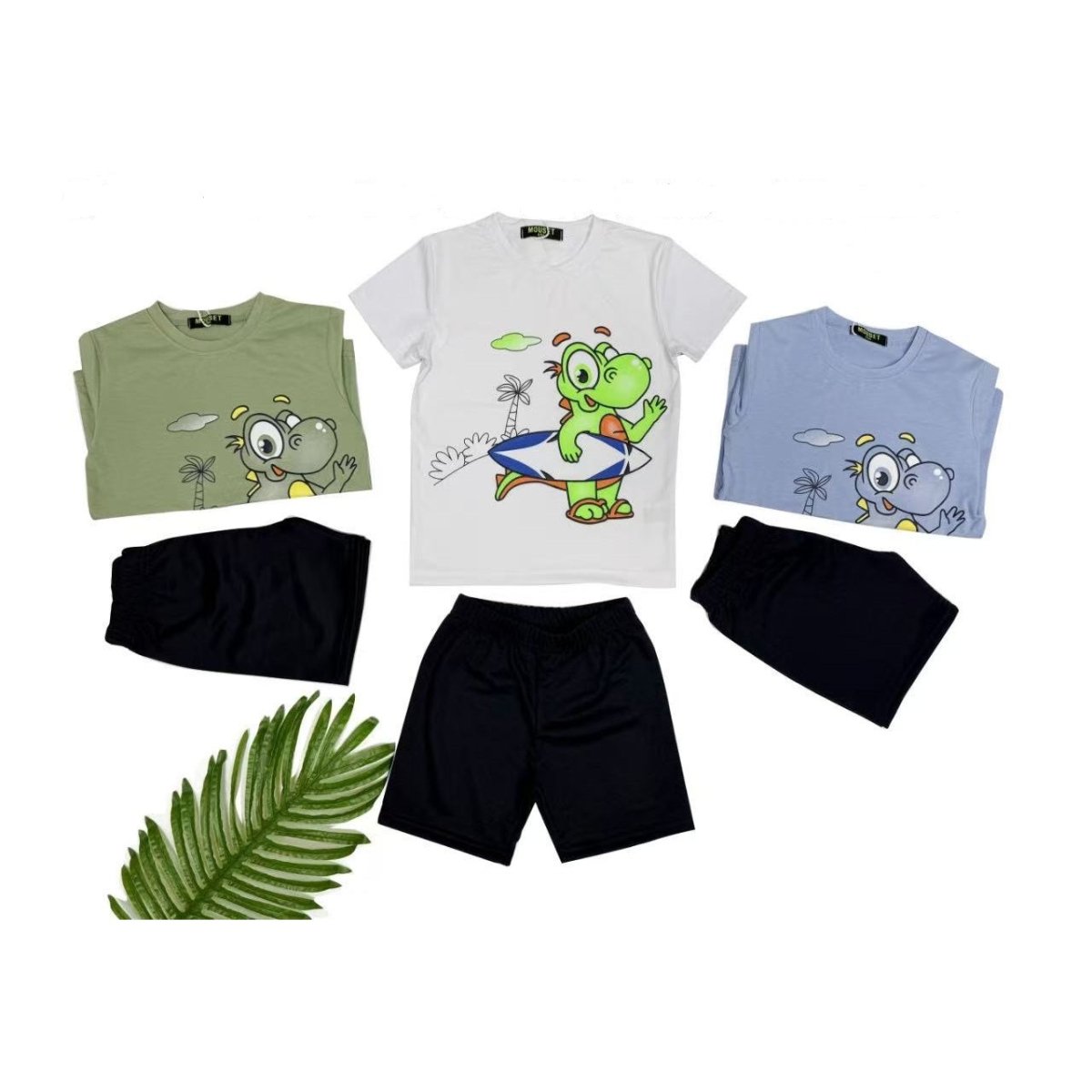 Completo Bambino T-Shirt e Pantaloncini 3 - 8 Anni Mouset HY - 496 - - DarSaGiocattoli
