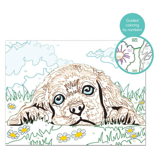 Cornice Loving Puppy Con Colori AS Company 1038 - 41012 - 5203068410124 - DarSaGiocattoli