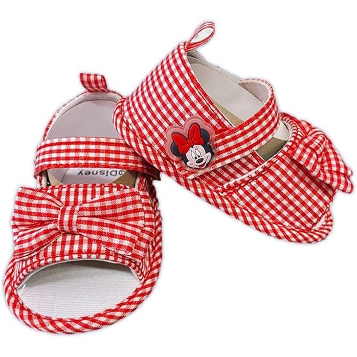 Disney Baby Scarpe estive Sandali Minnie Neonata Rosse W42134 - 8059790316251 - DarSaGiocattoli