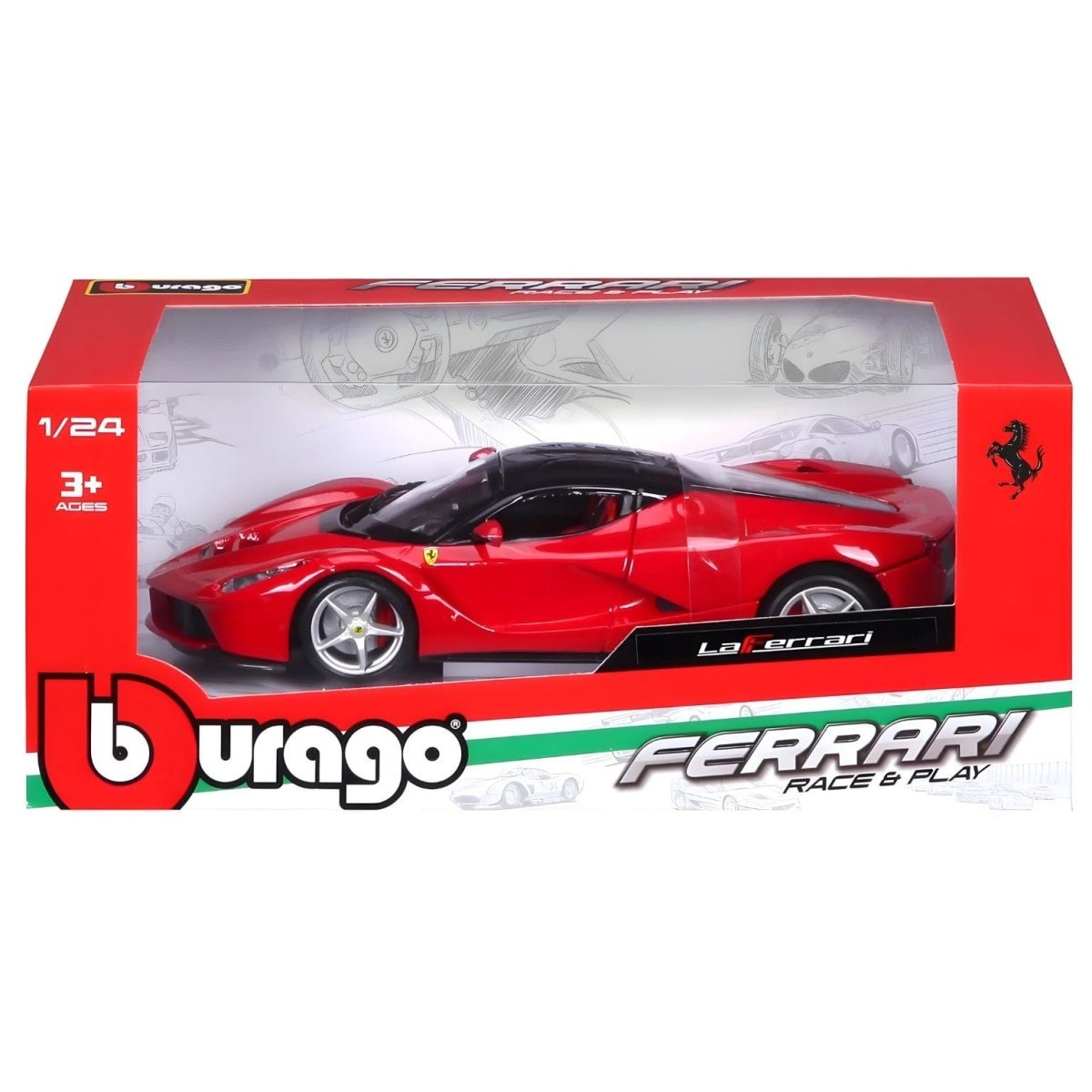 Ferrari 1:24 La Ferrari R&P Burago 18-26001 - 4893993260010 - DarSaGiocattoli