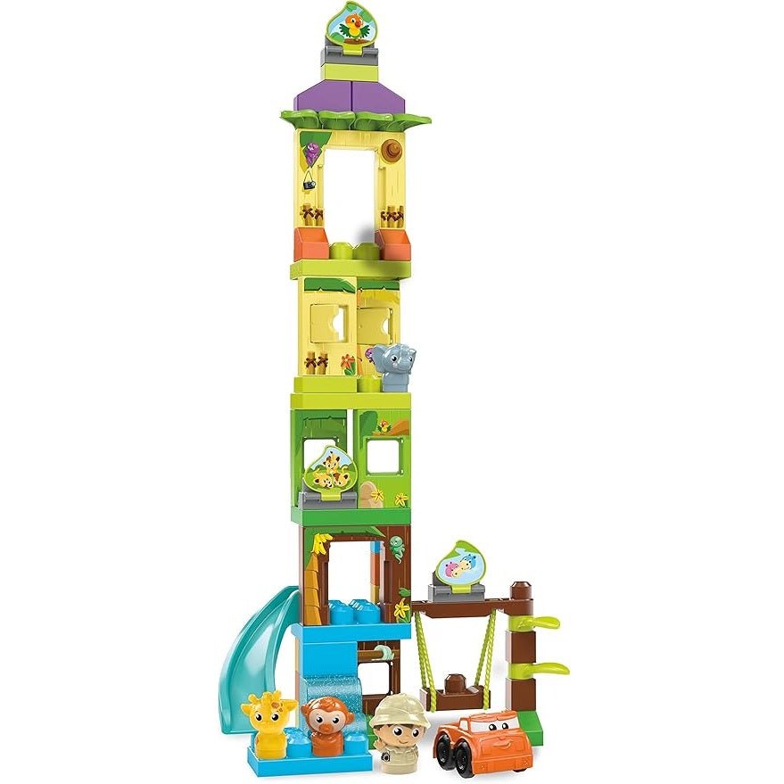 Fisher - Price Mega Bloks Set Costruzioni Il Safari DPJ58 - 0887961318210 - DarSaGiocattoli