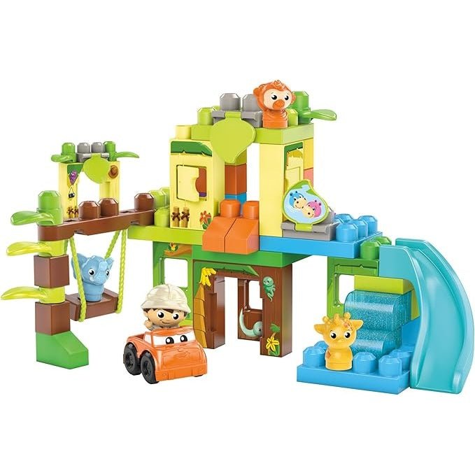 Fisher - Price Mega Bloks Set Costruzioni Il Safari DPJ58 - 0887961318210 - DarSaGiocattoli