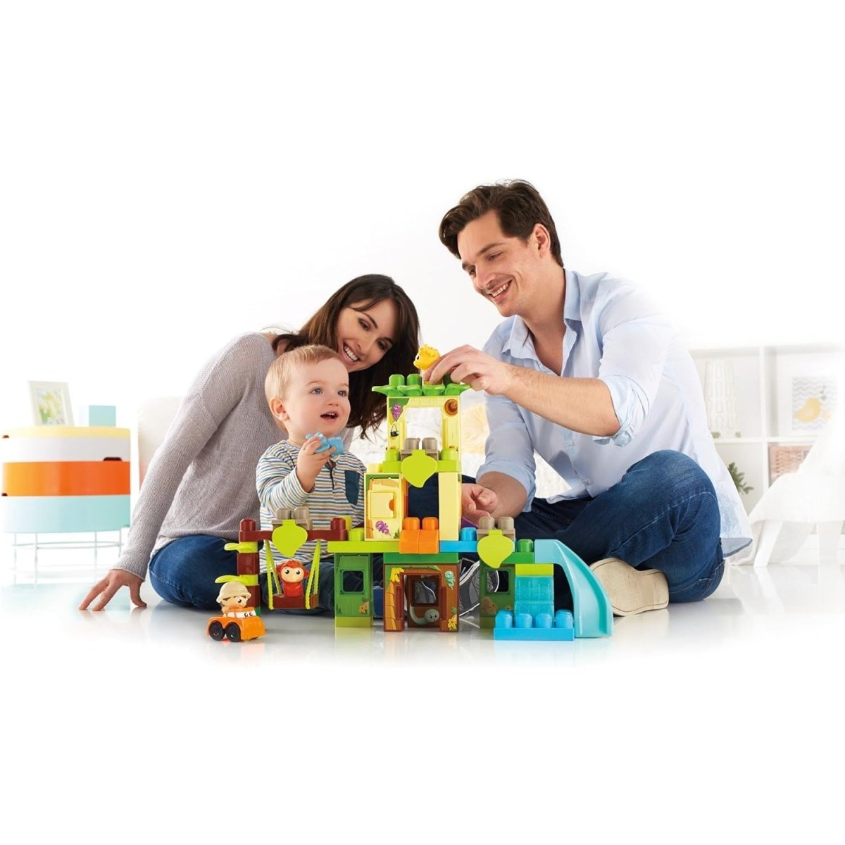 Fisher - Price Mega Bloks Set Costruzioni Il Safari DPJ58 - 0887961318210 - DarSaGiocattoli