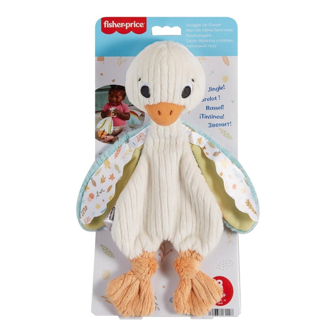 Fisher Price Oca Tante Coccole morbido peluche HRB16 - 0194735171408 - DarSaGiocattoli