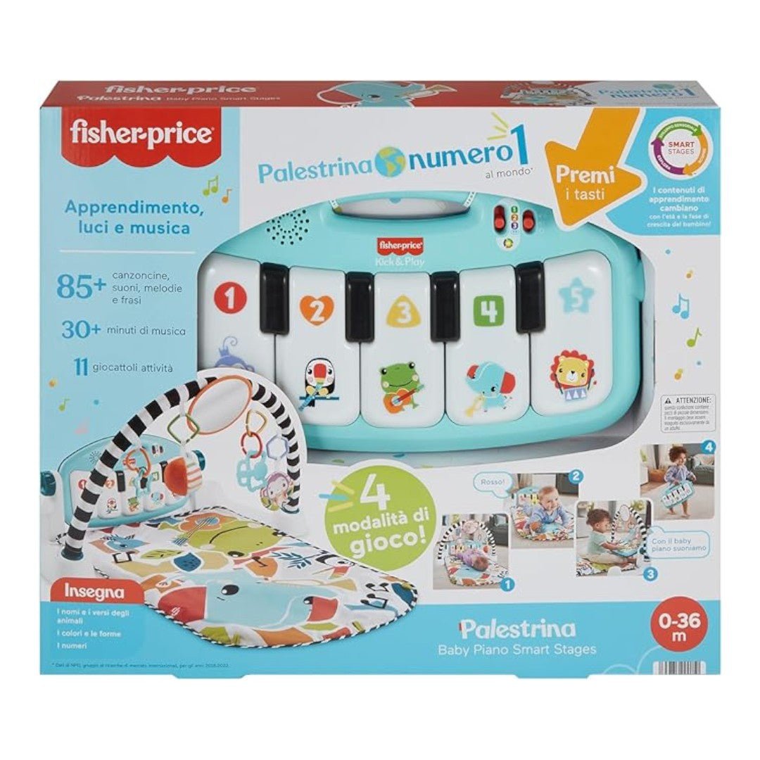 Fisher-Price Palestrina Baby Piano HWY53 - 0194735224050 - DarSaGiocattoli