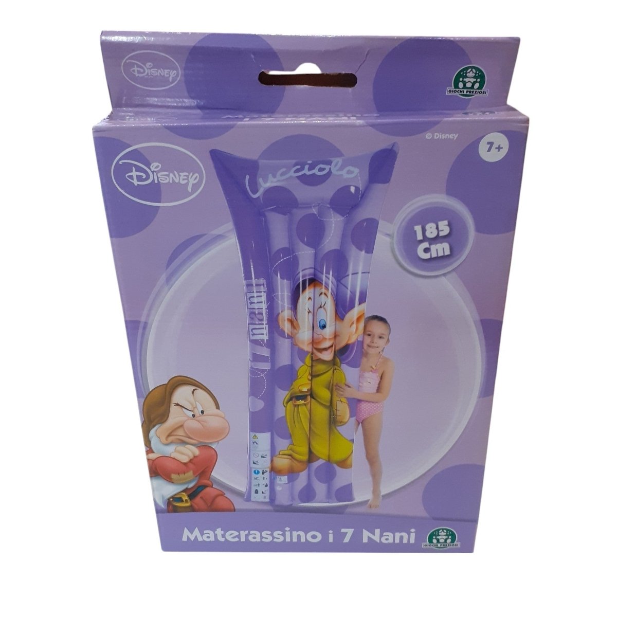 Giochi Preziosi Materassino i Sette Nani 185 Cm LCT08595 - 805163085958 - DarSaGiocattoli