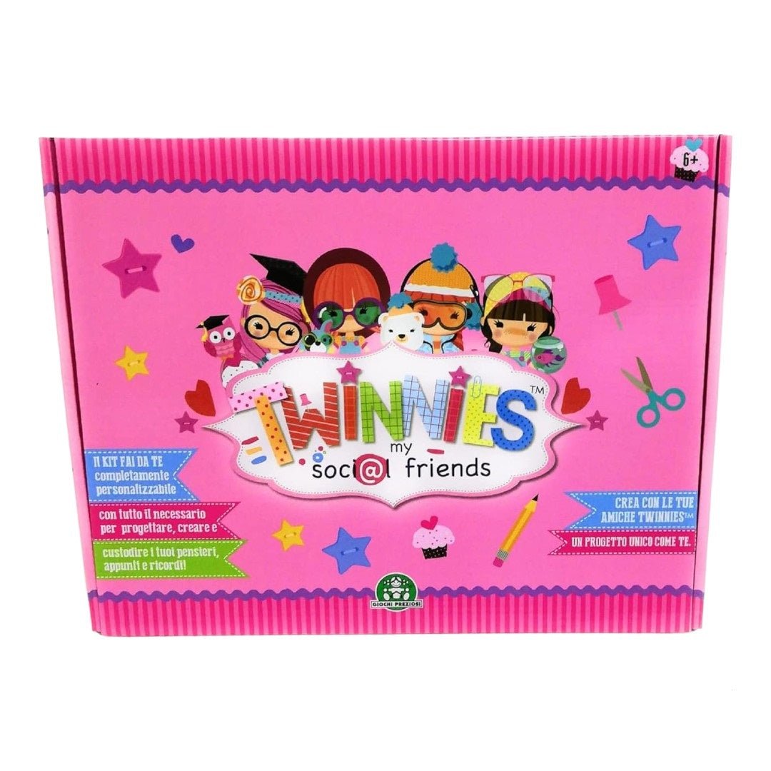 Giochi Preziosi Twinnies My Social Friends Valigetta Deluxe TNN08000 - 8056379139515 - DarSaGiocattoli