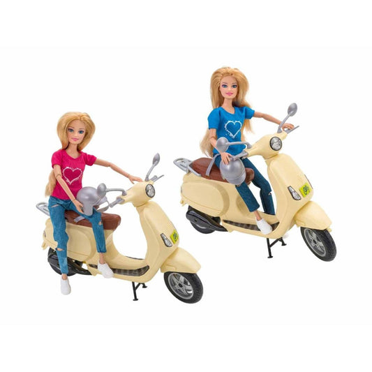 Globo Olly Bambola Fashion C/Scooter 41102 Ass. - 8014966411024 - DarSaGiocattoli