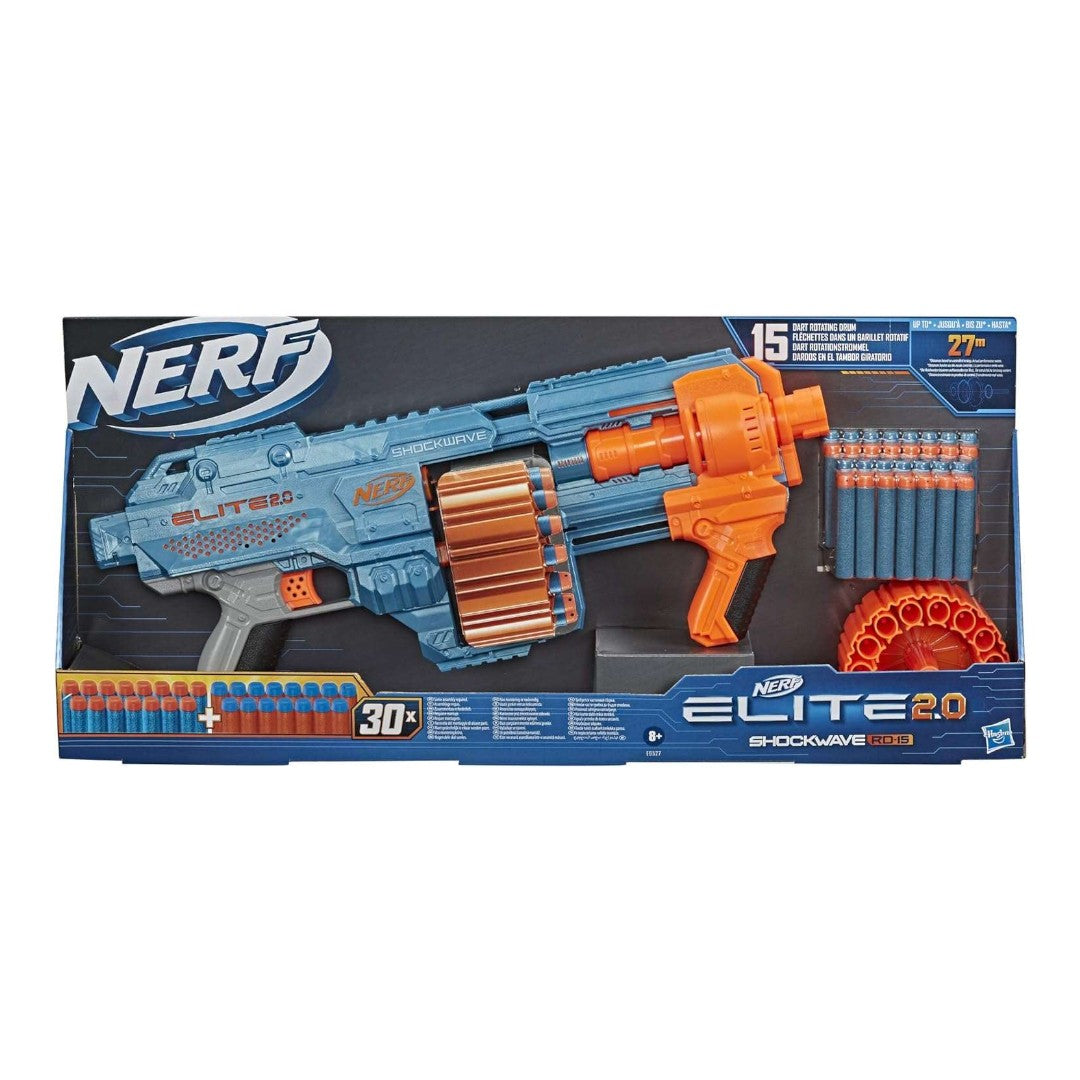 Hasbro Nerf Elite 2.0-Shockwave RD-15 E9527