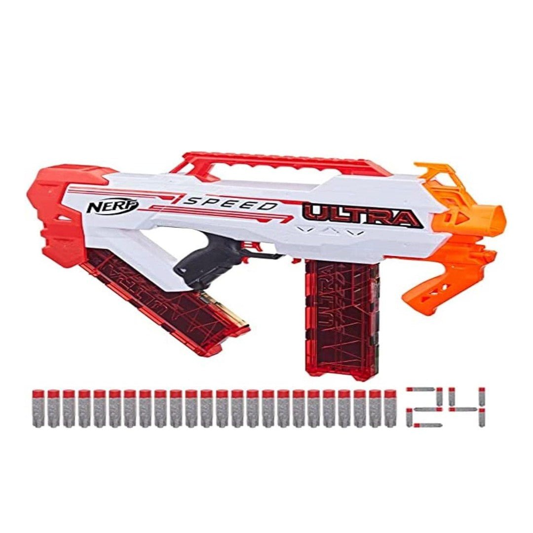 Hasbro Nerf Ultra Speed Blaster Motorizzato 24 Dardi F4929 - 5010994139308 - DarSaGiocattoli