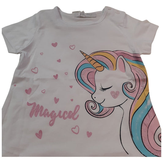 Hope Star Completo Bambina 2 Pezzi T-Shirt e Pantaloncini BK1031 - 8296608810314 - DarSaGiocattoli