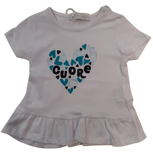 Hope Star Completo Bambina T-Shirt e Pantaloncini BK1051 - 8296608810512 - DarSaGiocattoli