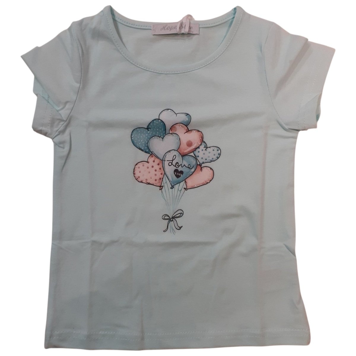 Hope Star T-Shirt Bambina Fantasia Palloncini BK1020 - 8296608810208 - DarSaGiocattoli