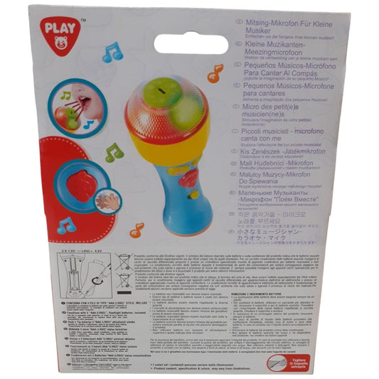 Il Mio Primo Microfono Teorema Giocattoli 74280 - 8017967742807 - DarSaGiocattoli