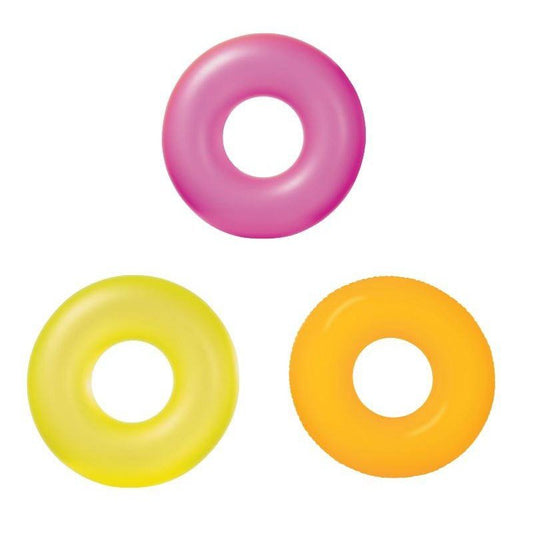 Intex Salvagente Neon 91 cm colori assortiti 59262NP - 6941057452623 - DarSaGiocattoli