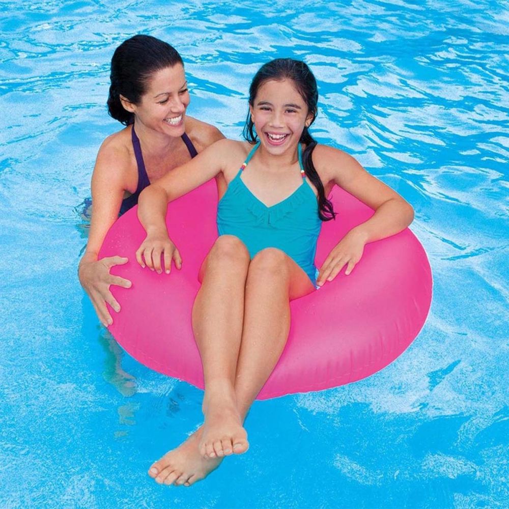 Intex Salvagente Neon 91 cm colori assortiti 59262NP - 6941057452623 - DarSaGiocattoli