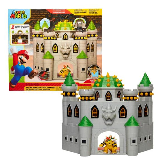 Jakks Nintendo Super Mario Playset Castello di Bowser Deluxe 400204 - 0192995400207 - DarSaGiocattoli