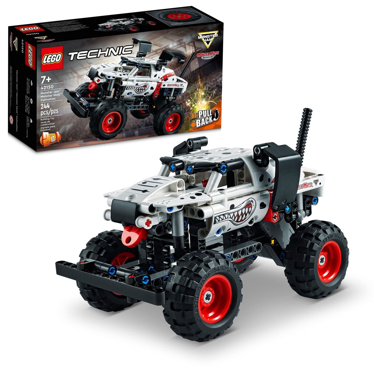 LEGO 42150 Technic Monster Mutt Monster Jam Dalmata - 5702017400105 - DarSaGiocattoli