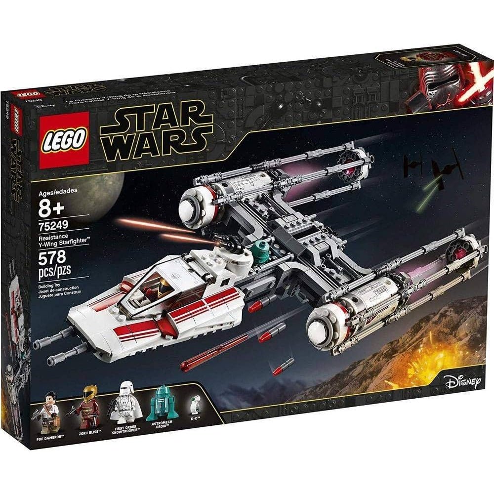 LEGO 75249 Star Wars Y - Wing Starfighter della Resistenza - 5702016370744 - DarSaGiocattoli