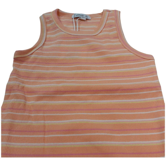 Lollitop Baby Vestito Bambina Giromanica Arancione L - 7041 - 1388602570411 - DarSaGiocattoli