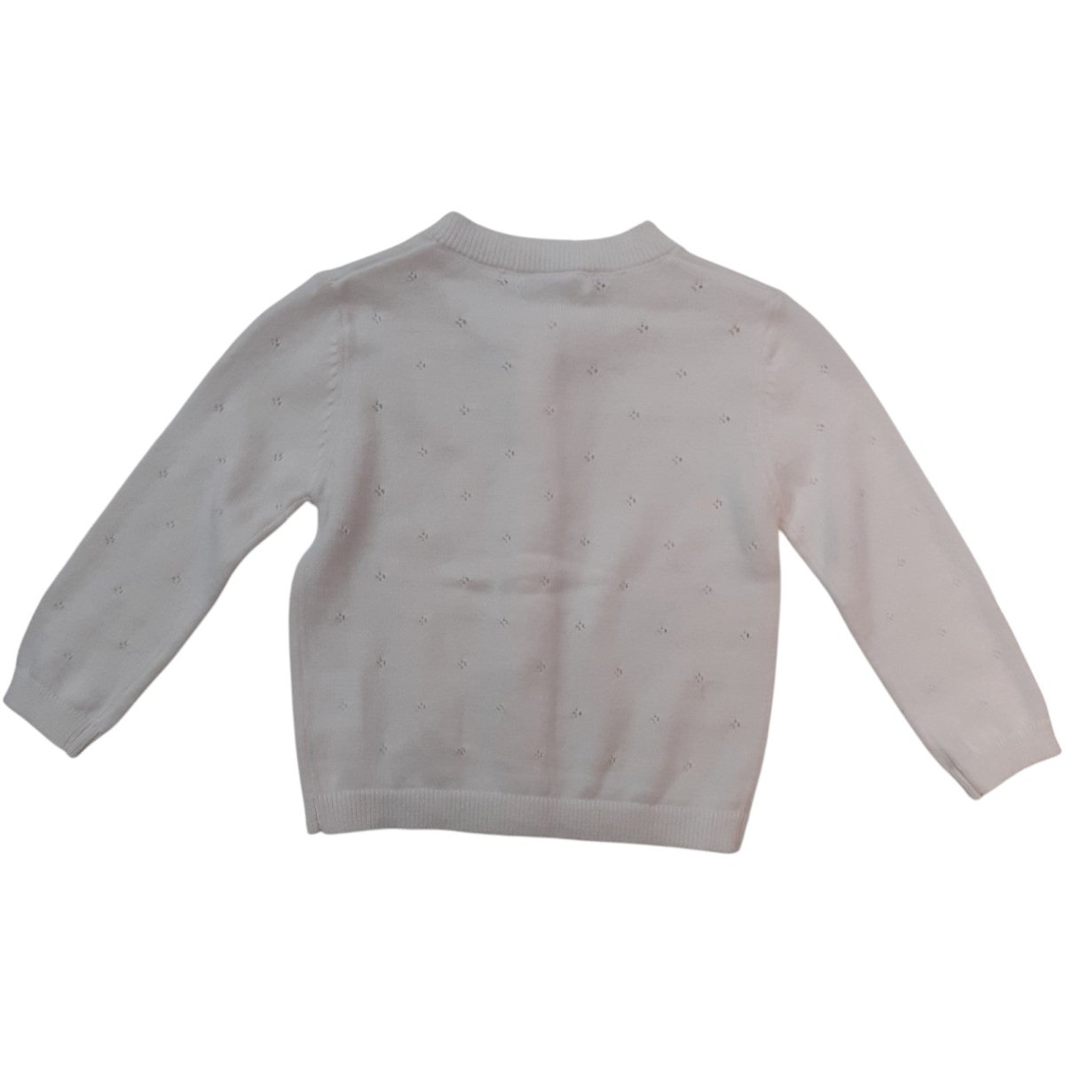 Lollitop Maglione Bambina Manica Lunga Bianco W - 7712 - 2388602477122 - DarSaGiocattoli