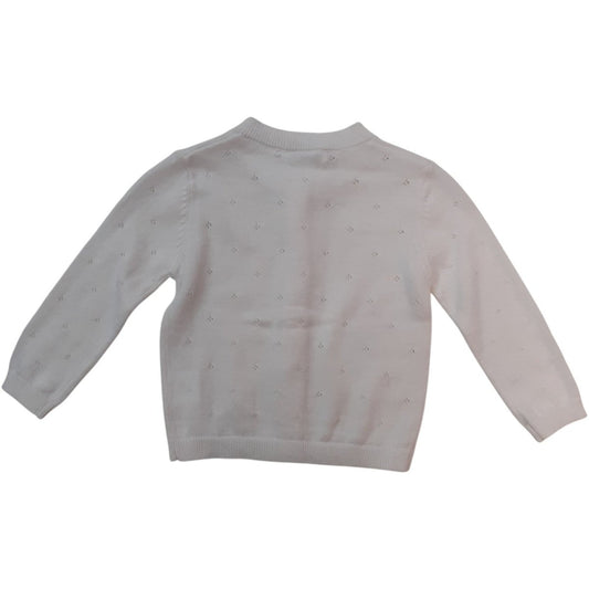 Lollitop Maglione Bambina Manica Lunga Bianco W - 7712 - 2388602477122 - DarSaGiocattoli