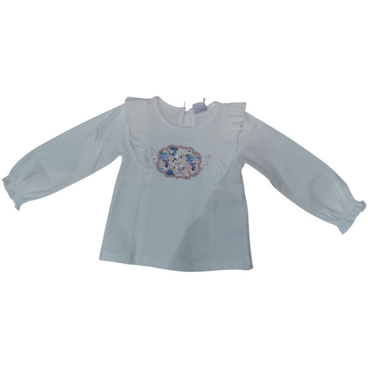 Maglietta Bambina a Maniche Lunghe In Cotone Ativo ND0763 - - DarSaGiocattoli