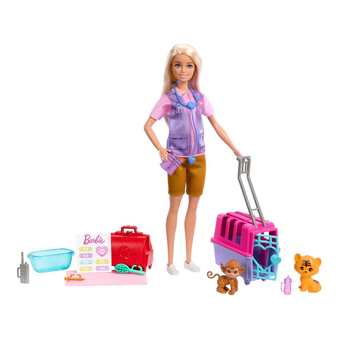 Mattel Barbie Veterinaria Bambola HRG50 - 0194735175994 - DarSaGiocattoli