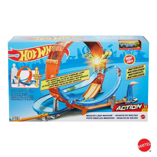 Mattel Hot Wheels Schianti Acrobatici del Loop Gigante - 0887961921021 - DarSaGiocattoli