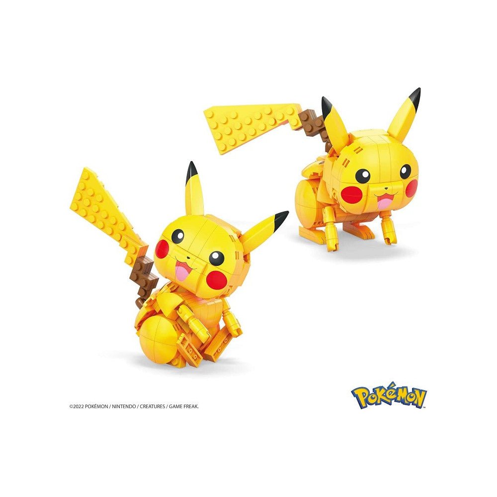 Mega Pokemon Pikachu Da Costruire 10 cm 211 Pezzi GMD31 - 0887961852233 - DarSaGiocattoli