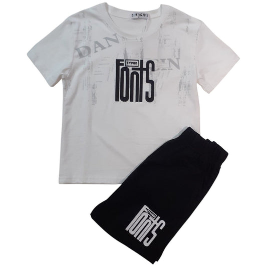 Milk Pub Completo Bambino T-Shirt e Pantaloncini FY - 1031 - DarSaGiocattoli