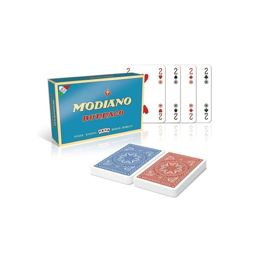 Modiano Carte Da Gioco Poker Burraco Ramino Extra 3003799 - 8003080037999 - DarSaGiocattoli