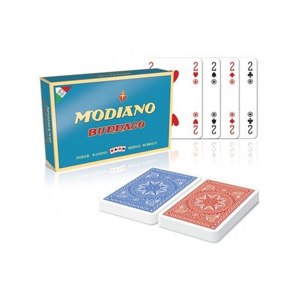 Modiano Carte Da Gioco Poker Burraco Ramino Extra 3003799 - 8003080037999 - DarSaGiocattoli